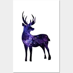 Stars and Deer Posters and Art